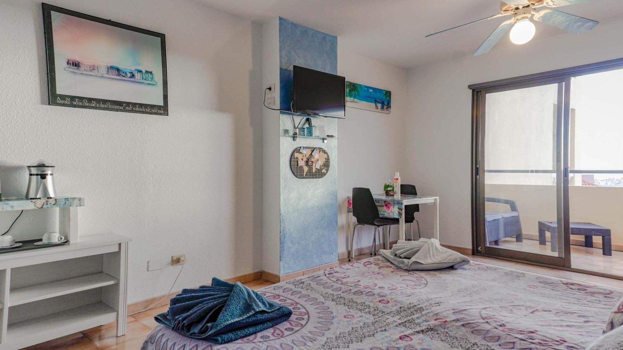 Los Cristianos Estudio Vista Mar Zewnętrze zdjęcie